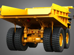785C - Off-Highway - Dump Truck 3D Model