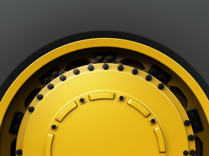 777 Water Solutions Truck - Wheels and Tires Model 3D