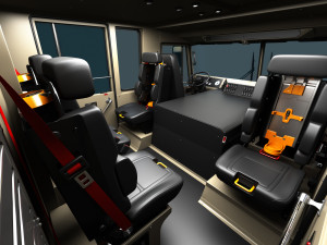 Ferrara - Fire Apparatus - Custom Pumper 3D Model