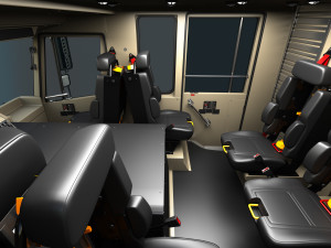 Ferrara - Fire Apparatus - Custom Pumper 3D Model