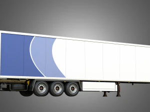 Semirreboque refrigerado Cool Liner TKS Modelo 3D