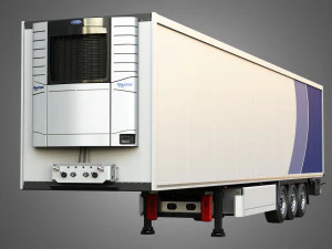 Semirreboque refrigerado Cool Liner TKS Modelo 3D