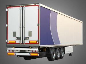 Semirreboque refrigerado Cool Liner TKS Modelo 3D