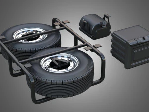 Semirreboque refrigerado Cool Liner TKS Modelo 3D