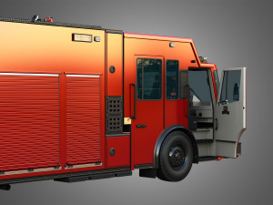 Ferrara Fire Apparatus - MVP Rescue Pumper 3D 모델
