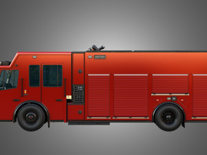 Ferrara Fire Apparatus - MVP Rescue Pumper 3D 모델