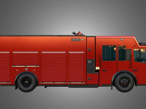 Ferrara Fire Apparatus - MVP Rescue Pumper 3D Model