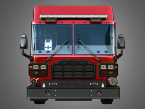 Ferrara Fire Apparatus - MVP Rescue Pumper 3D 모델