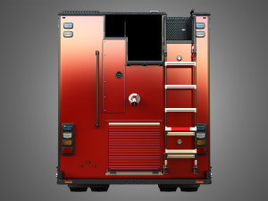 Ferrara Fire Apparatus - MVP Rescue Pumper 3D 모델