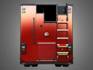 Ferrara Fire Apparatus - MVP Rescue Pumper 3D Model