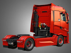 T520 - High Range Truck - Single Axle 3D Model