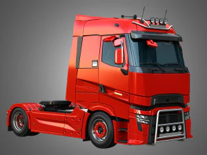 T520 - High Range Truck - Single Axle 3D Model