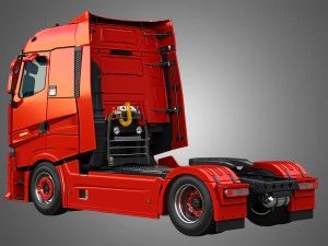 T520 - High Range Truck - Single Axle 3D Model