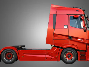 T520 - High Range Truck - Single Axle 3D Model