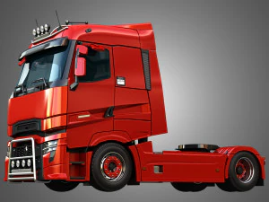 T520 - High Range Truck - Single Axle 3D Model