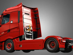 T520 - High Range Truck - Single Axle 3D Model