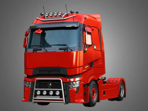 T520 - High Range Truck - Single Axle 3D Model