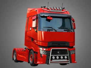 T520 - High Range Truck - Single Axle 3D Model