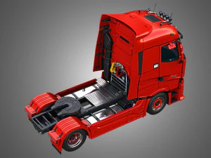 T520 - High Range Truck - Single Axle 3D Model