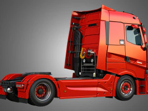 T520 - High Range Truck - Single Axle 3D Model