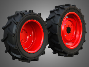 Jivo 365ti Wheel and Tire 3D 模型