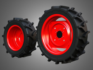 Jivo 365ti Wheel and Tire 3D 模型