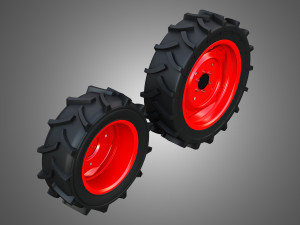 Jivo 365ti Wheel and Tire 3D 模型