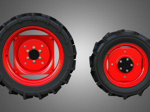 Jivo 365ti Wheel and Tire 3D 模型