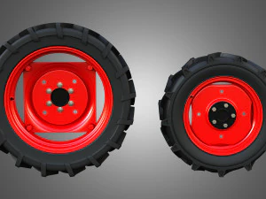 Jivo 365ti Wheel and Tire 3D Model