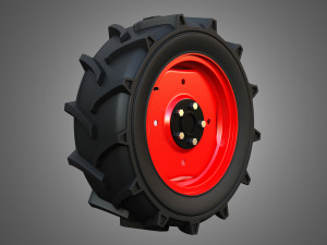 Jivo 365ti Wheel and Tire 3D 模型