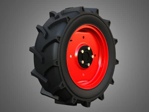 Jivo 365ti Wheel and Tire 3D Model