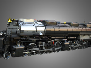 Big Boy 4014 - Steam Locomotive 3D Model