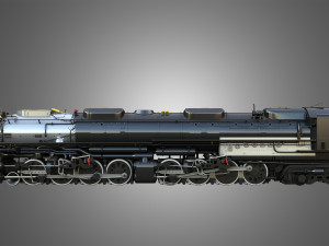 Big Boy 4014 - Steam Locomotive 3Dモデル