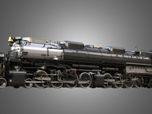 Big Boy 4014 - Steam Locomotive 3Dモデル