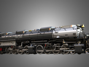 Big Boy 4014 - Steam Locomotive 3Dモデル