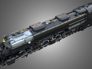 Big Boy 4014 - Steam Locomotive 3Dモデル