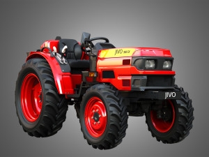 Mahindra JIVO - 365DI Tractor 3D 模型