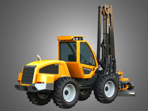 Sampo HR46X - Forestry Harvester Modèle 3D