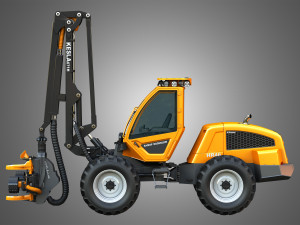 Sampo HR46X - Forestry Harvester Modèle 3D