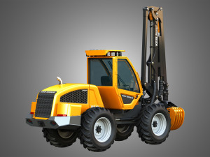 HR46X - Log Loader Modelo 3D