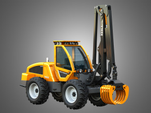HR46X - Log Loader Modelo 3D