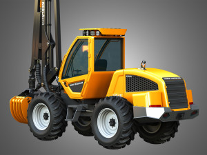 HR46X - Log Loader Modelo 3D