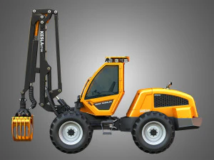 HR46X - Log Loader 3D Model
