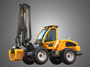 HR46X - Log Loader Modelo 3D