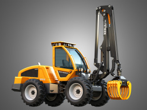 HR46X - Log Loader Modelo 3D