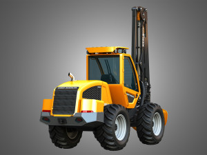 HR46X - Log Loader Modelo 3D