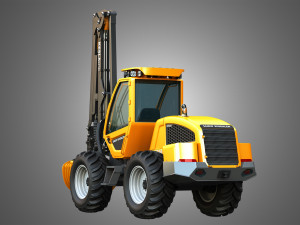 HR46X - Log Loader Modelo 3D