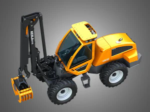 HR46X - Log Loader 3D Model