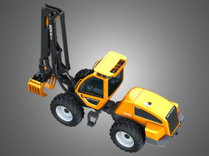 HR46X - Log Loader Modelo 3D