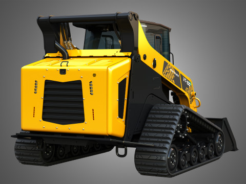 VT-100 Compact Track Loader - Bucket 3D Модель